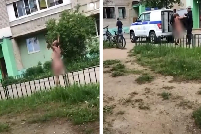 Полиция в Томске проверяет видео порки крапивой связанных голых девушек