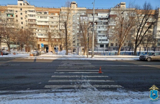 Пешеход шла по «зебре» | Источник: ГУ МВД России по Самарской области