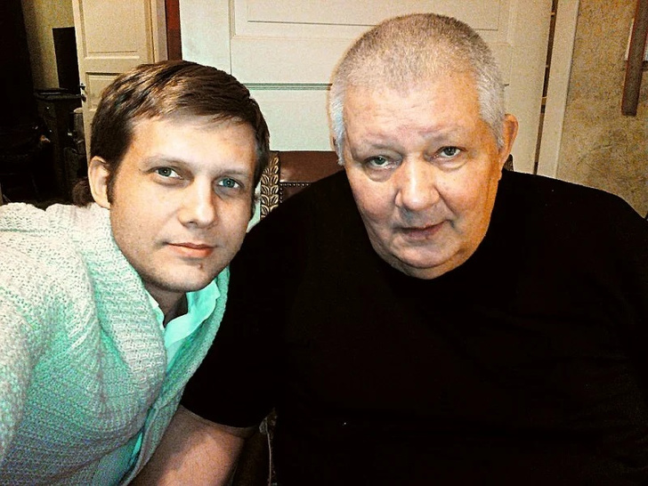 Борис Корчевников с отцом