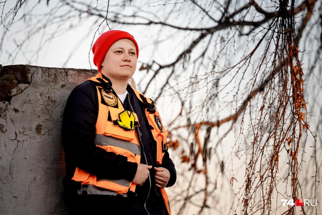Александра Долгих, 27 лет, видеограф, SMM-менеджер. Позывной «Симба». В отряде&nbsp;— два года, пресс-служба, поисковик | Источник: Наталья Лапцевич