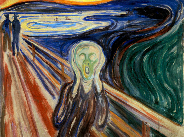 Самая тревожная картина в мире: как создавался «Крик» Эдварда Мунка