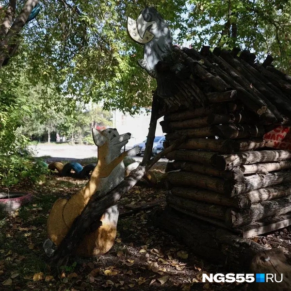 Инсталляция доставляет радость детям | Источник: Евгений Софийчук / NGS55.RU
