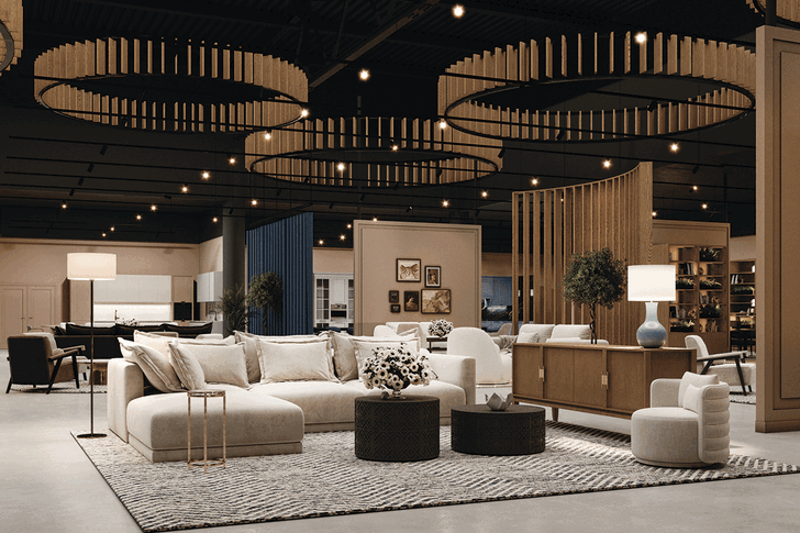 Dantone Home открыли свой первый мебельный универмаг | Источник: Dantone Home