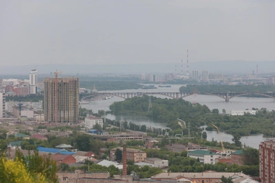 Дым красноярских пожаров достиг Казахстана — спутниковое фото