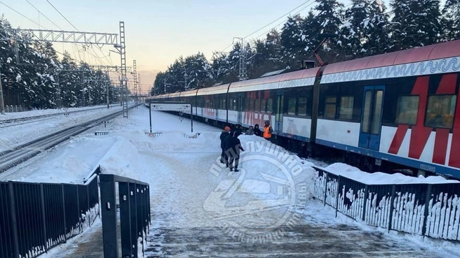На МЦД-3 произошел сбой в движении поездов | Источник: Подслушано электрички Москвы / T.me