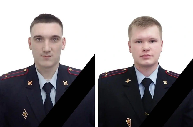 На первом фото&nbsp;— Илья Климанов, на втором&nbsp;— Максим Горбунов | Источник: Госавтоинспекция Москвы / T.me