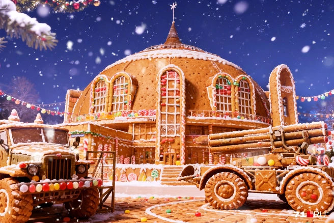 Пряничный Музей оружия в Туле | Источник: Ирина Булгакова / 71.RU; Мария Романова / Городские порталы