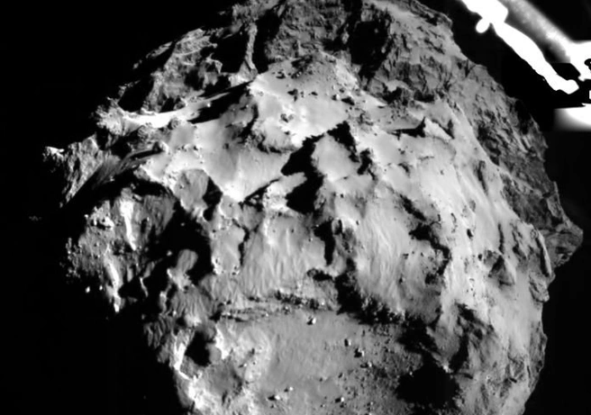 Зонд Philae впервые в истории сделал снимки ядра кометы | ya62.ru