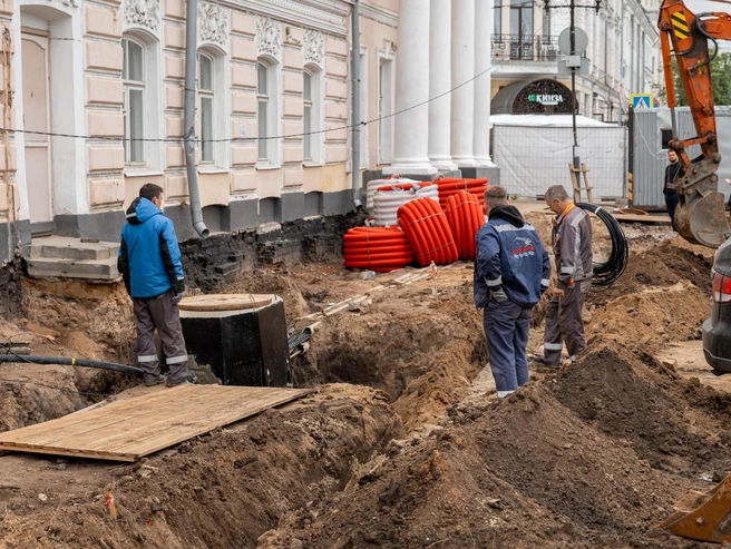 Ремонт охватывает отрезок от пересечения с Нахимсона до улицы Кирова | Источник: Александр Куренной / 76.RU