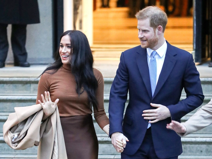 Герцогиня Меган и принц Гарри в Лондоне, 7 января 2020