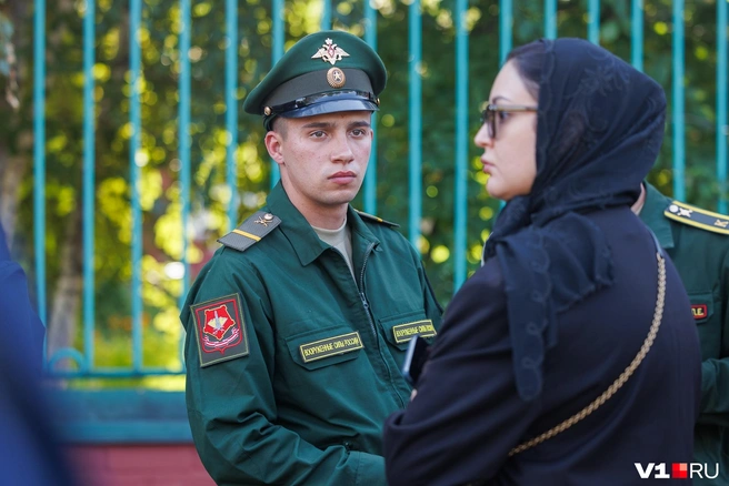 Один из сыновей Евгения Волколупова, который сейчас служит в Самаре | Источник: Алексей Волхонский / V1.RU