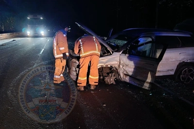 Head-On Crash on Sortavala Highway Leaves One Injured