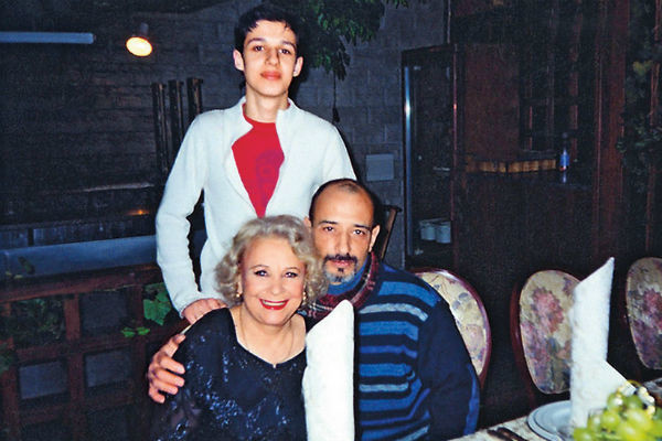 Тамара Григорьевна с сыном и внуком