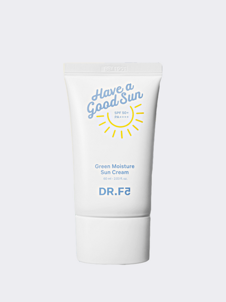 Солнцезащитный крем «Ультра увлажнение» DR.F5 Green Moisture Sun Cream SPF50+ PA++++ 