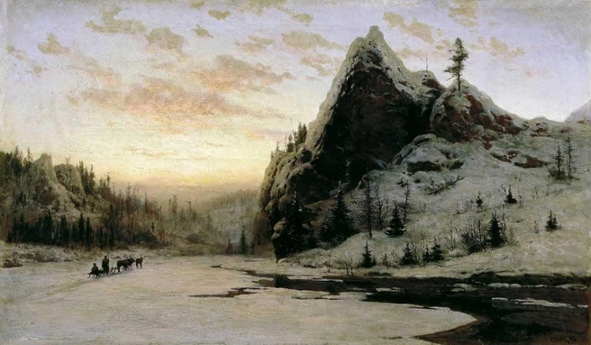 Источник: В. Г. Казанцев, «На урале», 1888 год