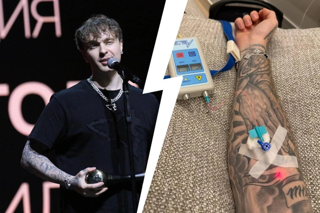 Концерты переносят из-за болезни артиста | Источник: Татьяна Спиридонова / MSK1.RU, Егор Крид / Телеграм