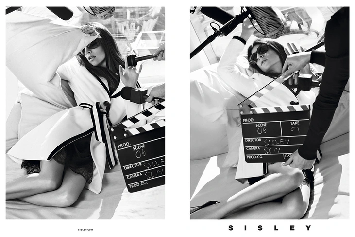 Джулия Рестуан-Ройтфельд (Julia Restoin Roitfeld) с Клементом Шаберно (ClementChabernaud), Sisley | Источник: архив пресс-служб