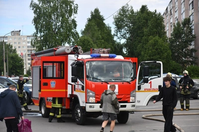 Пожар в ТЦ «Полюс» в Архангельске: подробности