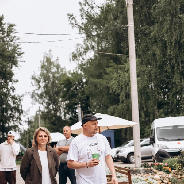 На мероприятие приехали благотворители | Источник: Юлия Кузьмина, Дом милосердия кузнеца Лобова