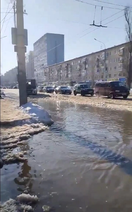 Просто февральское утро в Воронеже | Источник: Регион-36 (Воронеж с огоньком) t.me/voronezh_r36
