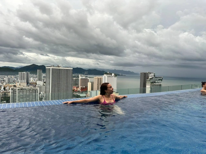 Почти во всех отелях бассейны с панорамным видом | Источник: личный архив Валентины Лемяговой