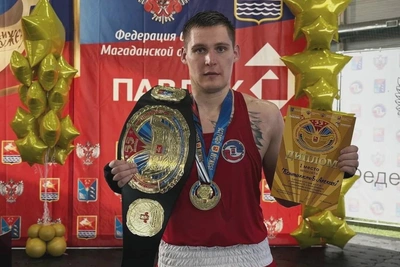Полицейский из Магадана выиграл турнир по боксу