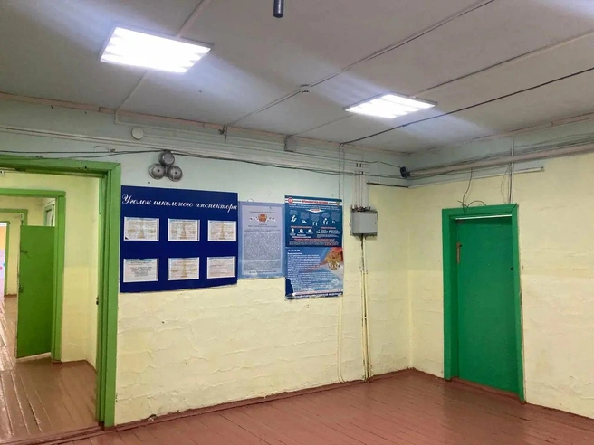 Внутри школы | Источник: Убоянская СОШ / Yandex.ru / maps