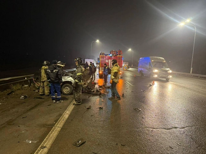 Под Подгородней Покровкой в ужасной аварии с «Газелью» погиб водитель «пятнадцатой» | Источник: УМВД России по Оренбургской области