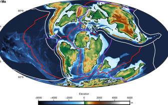 Наглядная геология: посмотрите, как за 100 млн лет сформировались материки Земли
