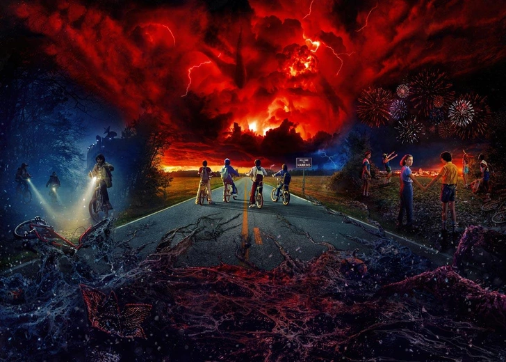 Постер сериала «Очень странные дела», Netflix | Источник: Netflix