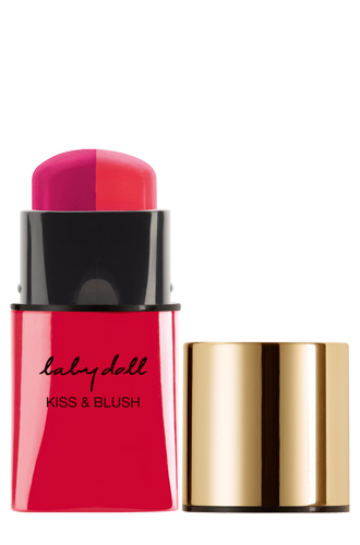 Румяна и блеск для губ 2-в-1 Baby Doll Kiss & Blush, YSL