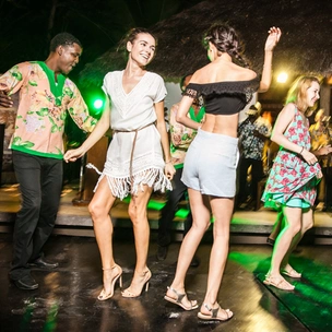 Российские знаменитости на «Russia in love… with Seychelles. By Calzedonia»