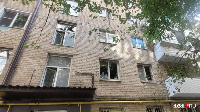 К концу дня власти подсчитали&nbsp;— побило 20 домов | Источник: читатель 161.RU