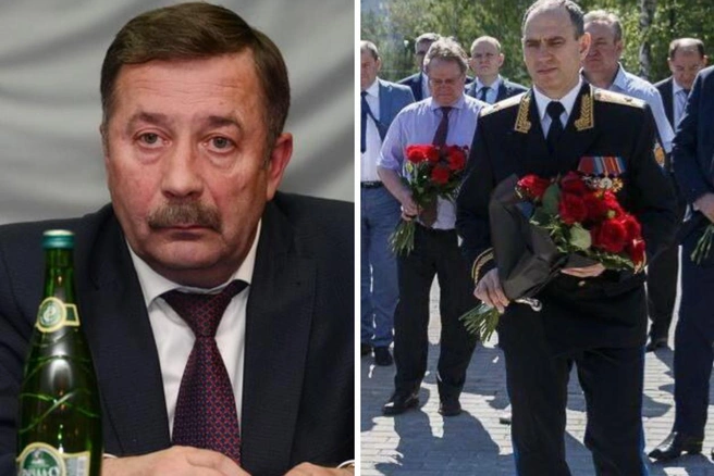 Экс-руководитель УФСБ Александр Родионов/новый начальник УФСБ Сергей Демьянишников | www.fontanka.ru