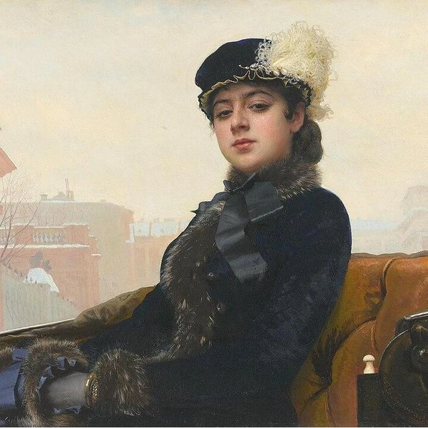 [тест] Какой художник написал бы твой портрет? 🎨 | Источник: Иван Крамской, фрагмент картины «Неизвестная»