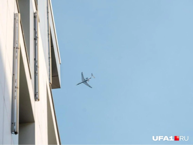 До этого закрывали также небо над Казанью | Источник: Булат Салихов / UFA1.RU