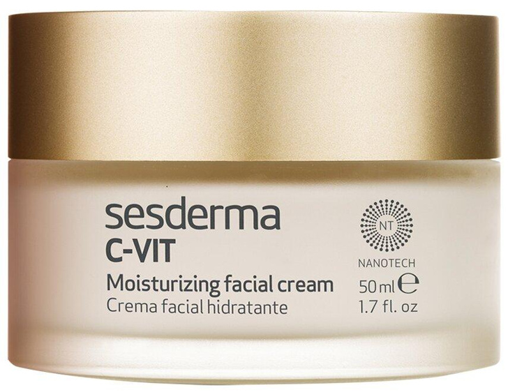 Увлажняющий крем для лица SesDerma C-Vit Moisturizing Facial Cream