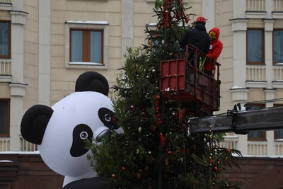 Москва готовится к китайскому Новому году и Масленице