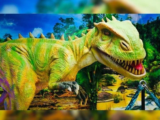 Дети и взрослые останутся в восторге от реалистичности фигур | Источник: «Динозавры в городе»