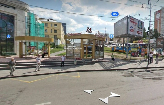 Этот снимок был запечатлен на «Яндекс.Картах» еще в 2010 году | Источник: yandex.ru