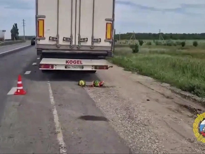 Водитель грузового автомобиля погиб на месте ДТП | Источник: ГУ МВД России по Волгоградской области
