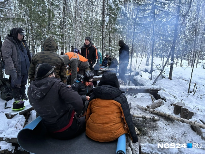 Палаточный лагерь поисковиков | Источник: Алексей Тайганавт / NGS24.RU