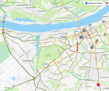 В 19:00 в пробке стоял весь Восточный обход вплоть до Южного | Источник: Тимофей Калмаков / 59.RU