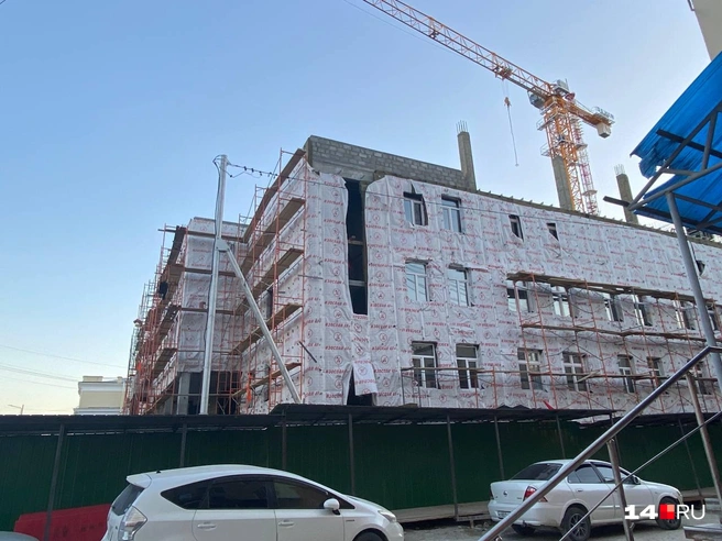 Школа № 1 по проспекту Ленина откроется в 2026 году | Источник: Надежда Ефимова / 14.RU