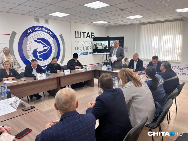 Заседание по поводу бюста Сталину | Источник: Александр Хамраев / CHITA.RU