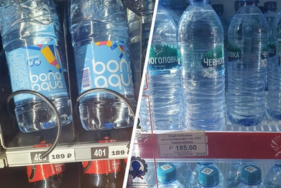 В аэропорту Рощино подорожала питьевая вода