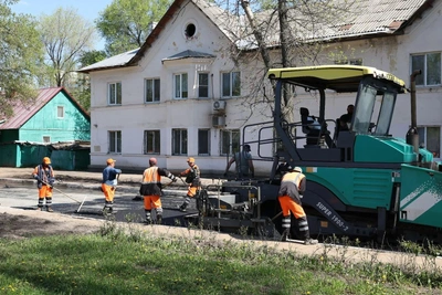 В Самаре восстановили асфальт на проспекте Юных Пионеров