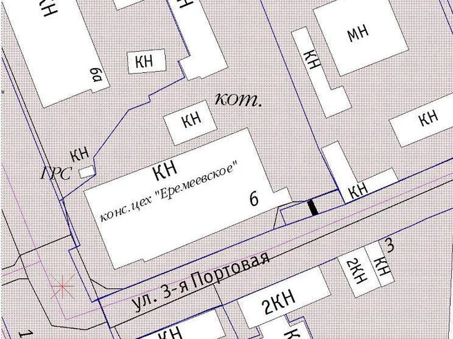 На карте чёрной линией отмечено точное местоположение новой улицы Портовой. | Источник: мэрия Ярославля