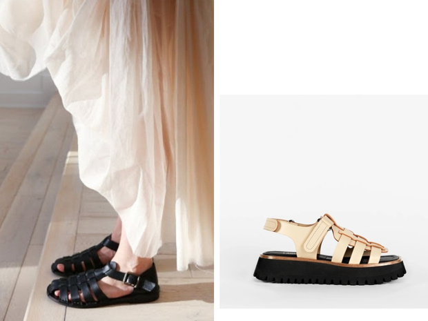 Фото №4 - Рыбацкие сандалии: с чем носить самую модную обувь лета