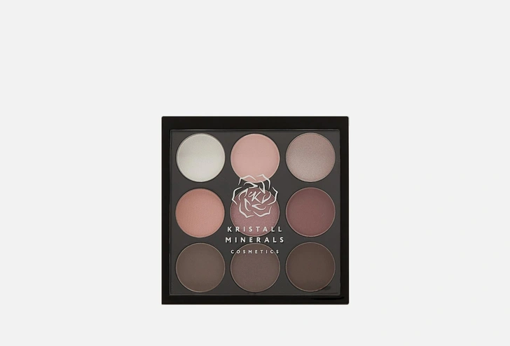 Палетка минеральных теней, Kristall Minerals Cosmetics 